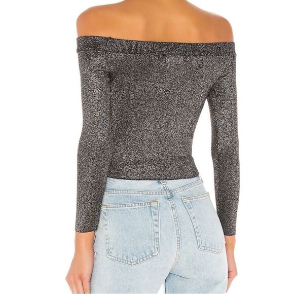 superdown • Kemi off shoulder glitter top - Picture 3 of 5